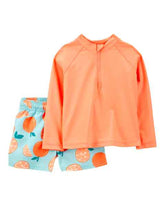 Set Traje de Baño Orange Slice